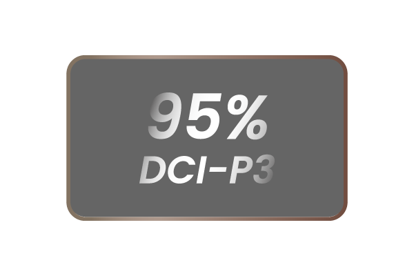 95% DCI-P3