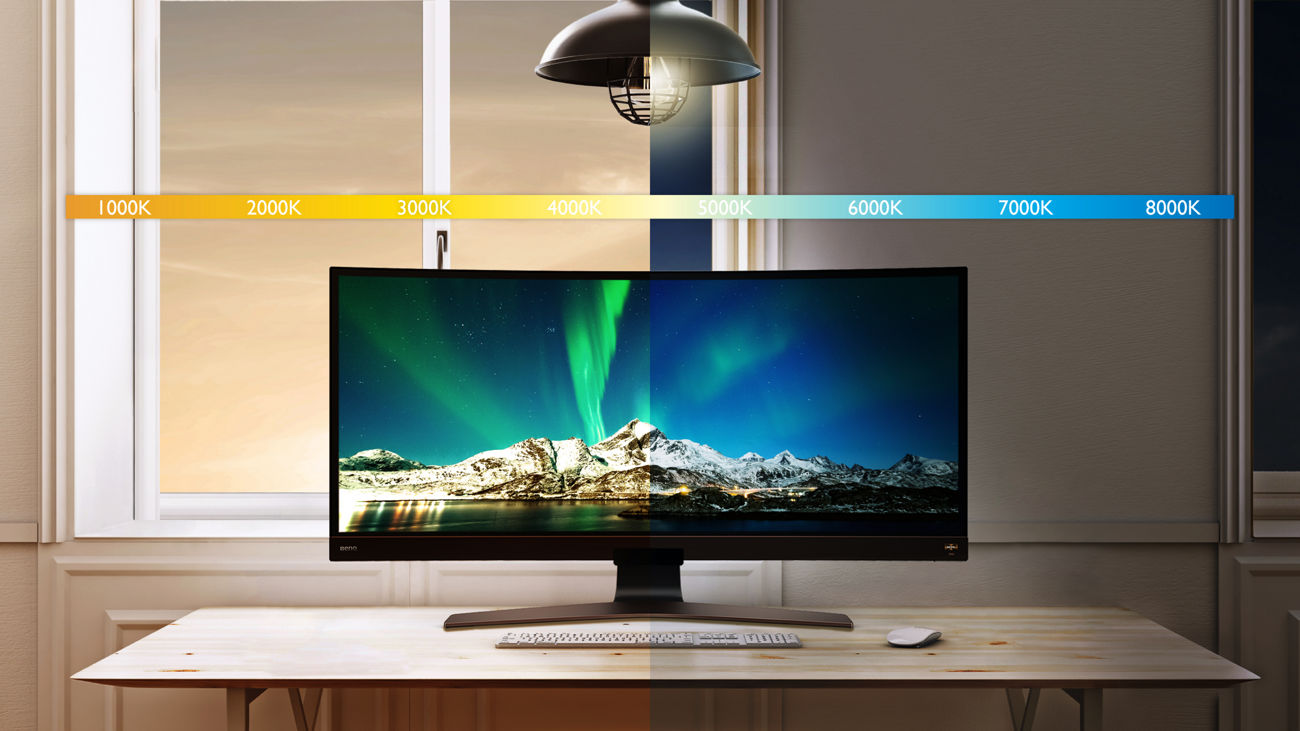 Brightness Intelligence Plus adjusts display brightness and color temperature for your most comfortable viewing experience