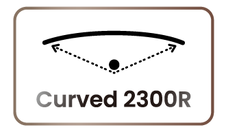 benq ew3880r 2300R: curvature similar to movie screens puts you at the heart of the action