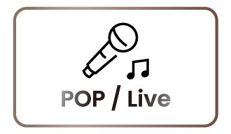 benq ew3880r pop/ live mode: for live performance audio experience