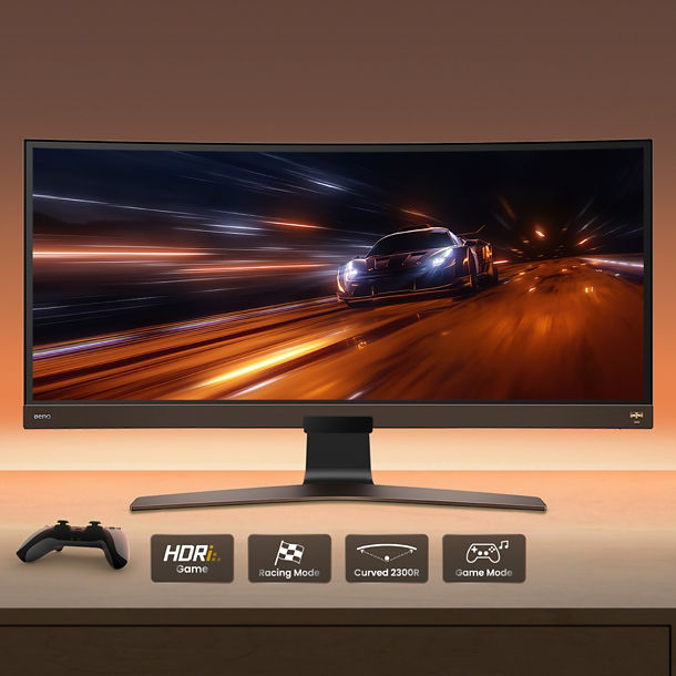 BenQ's ultra-curved gaming monitor: Love it or hate it, you'll know right  away