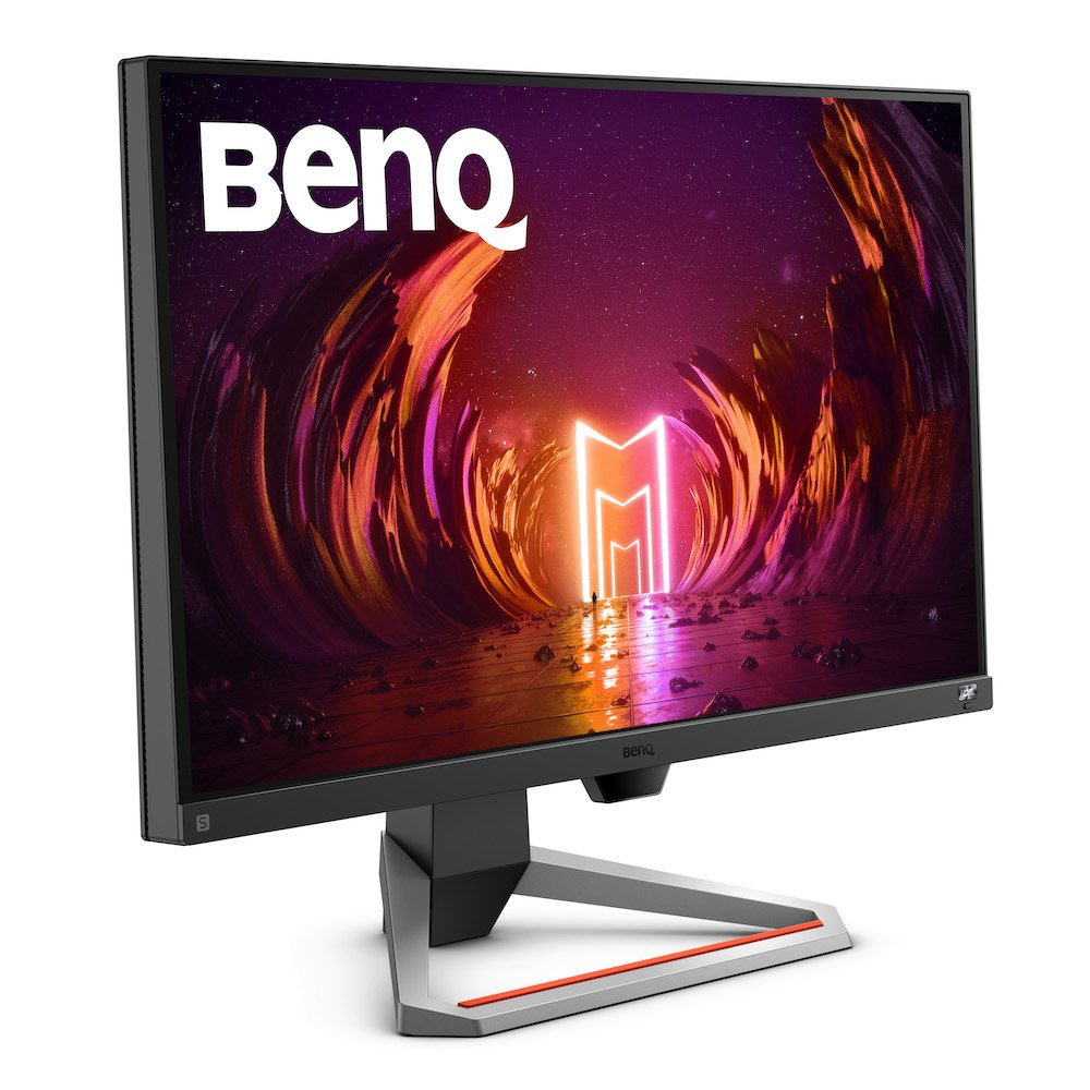 BenQ MOBIUZ EX2510S 165Hz FHD gaming monitor provides evolutionary gaming experience with sight and sound enjoyment via 165Hz, 1ms MPRT, FreeSync Premium plus BenQ-exclusive HDRi and treVolo technology 