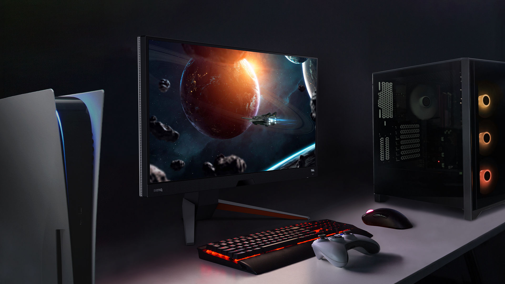 BENQ Gaming Mobiuz EX2710Q Monitor PNG Images & PSDs for Download