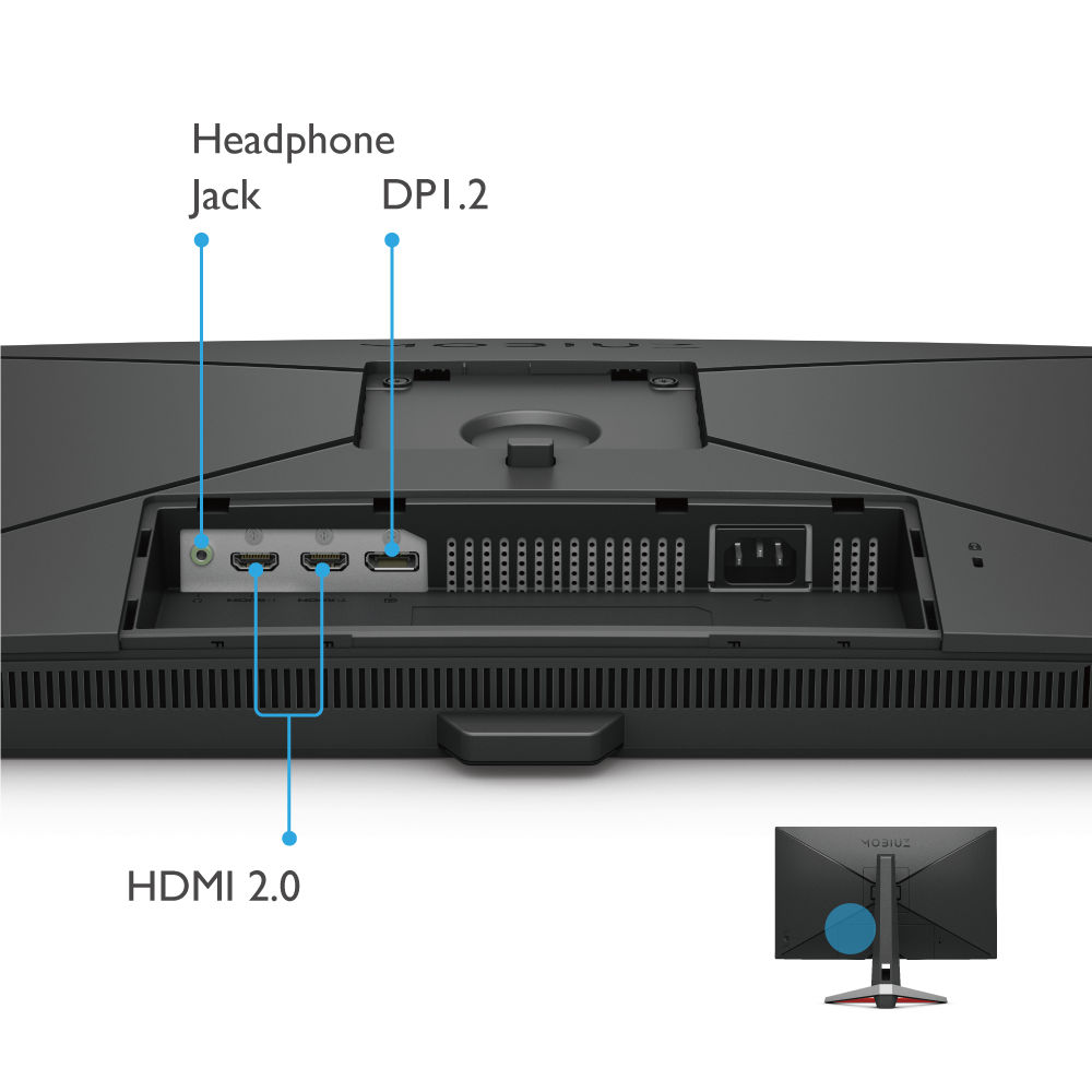 EX2710Sモニター HDMIケーブル 電源コード-