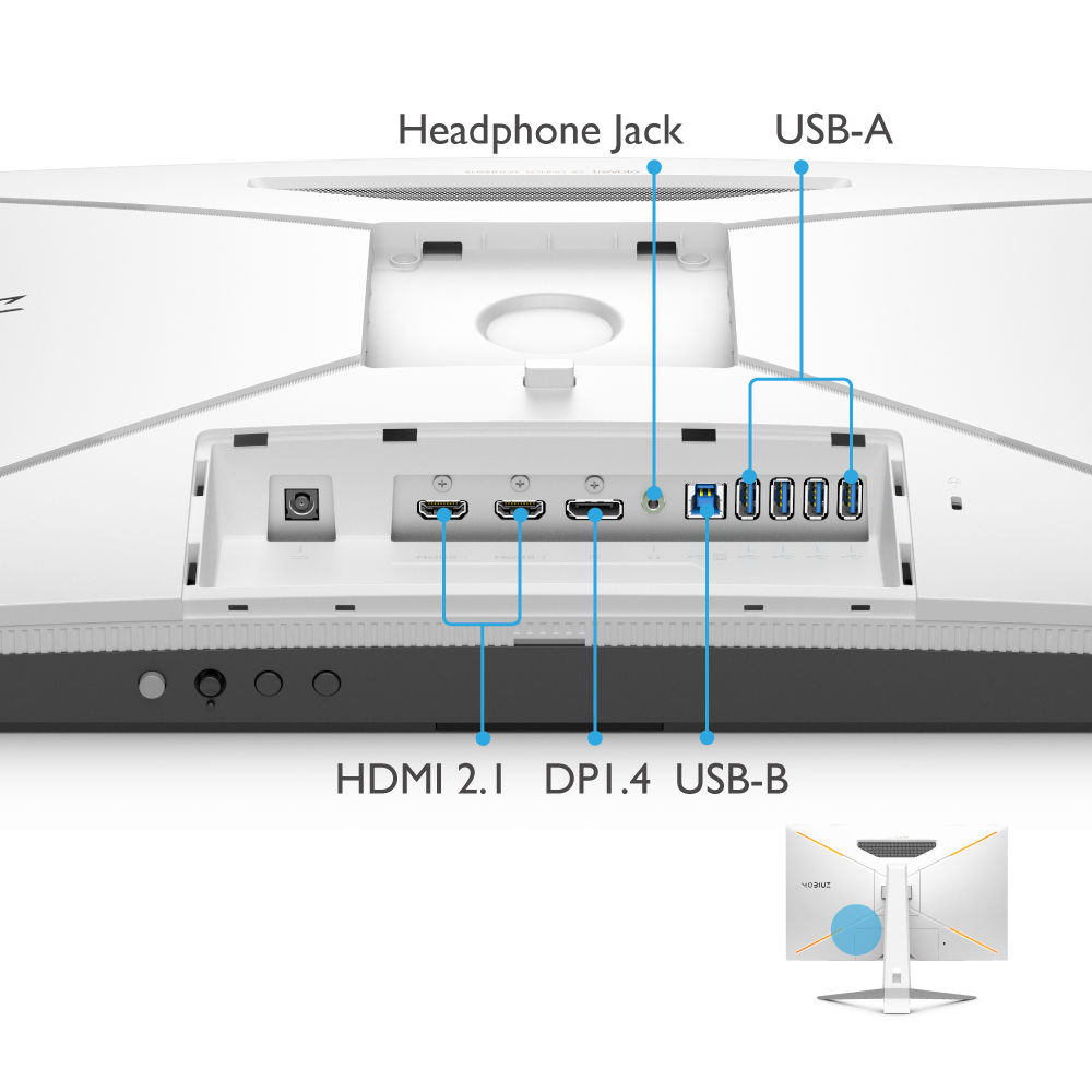 Con HDMI 2.1, VRR y panel 4K: así es el BenQ EX2710U, el nuevo