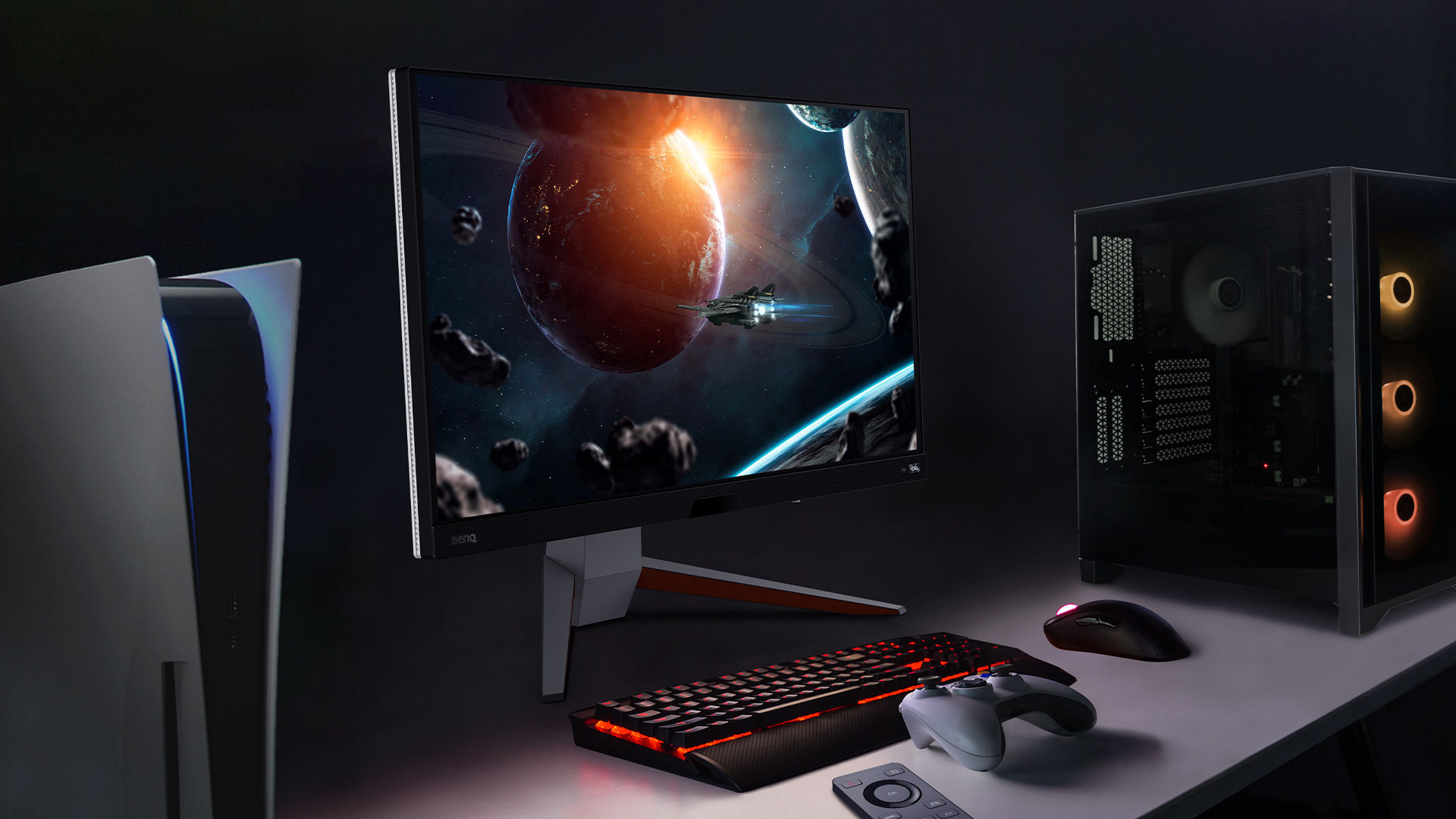 BenQ MOBIUZ EX2710U Gaming Monitor with Immersive Gameplay