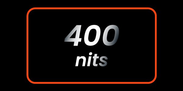 400 nits