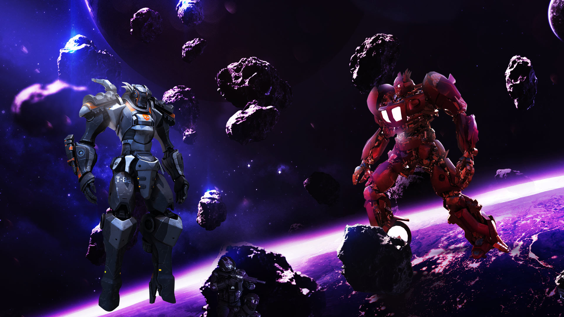 EX2780Q's technology making enemies become visible in the woods or the battlefield