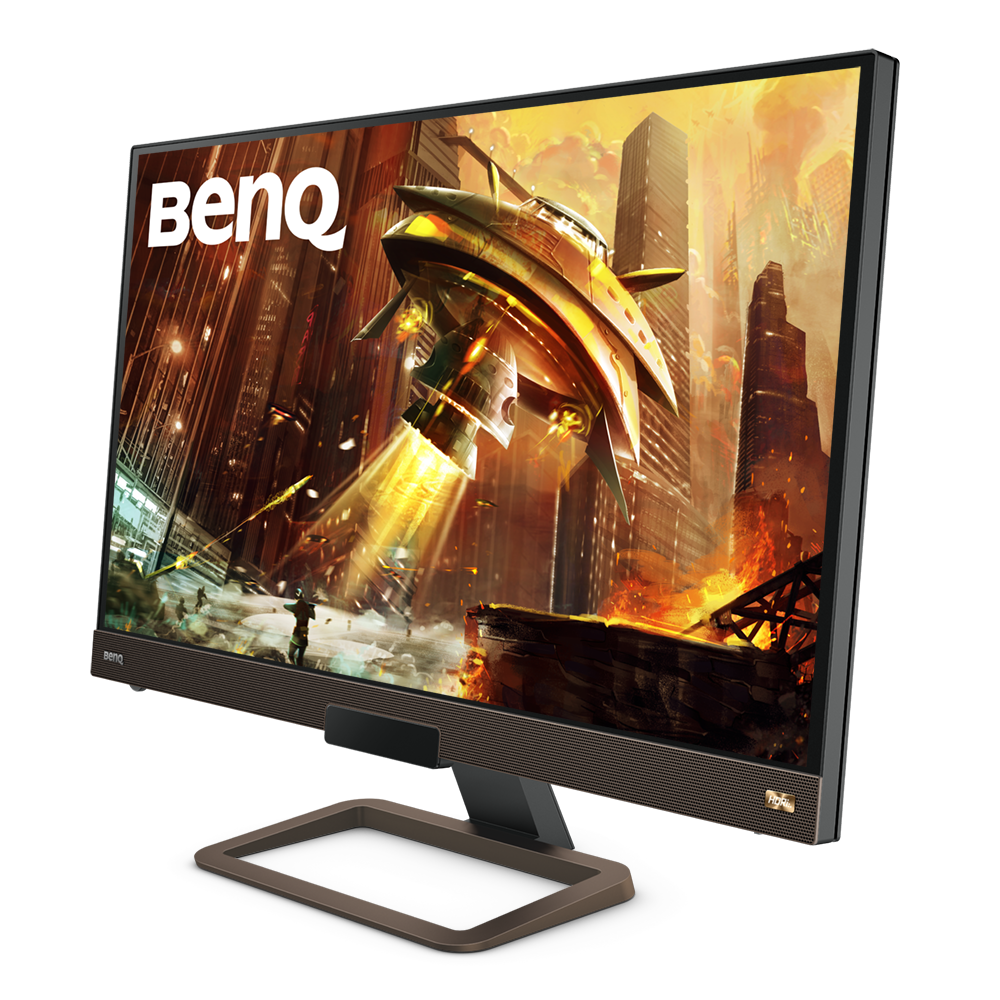Monitor Benq para Gaming EX2780Q 27 Pulg 144Hz QHD (2560x1440) Gris  Metálico - Teknopolis Tienda de Tecnología y Celulares Colombiana Online