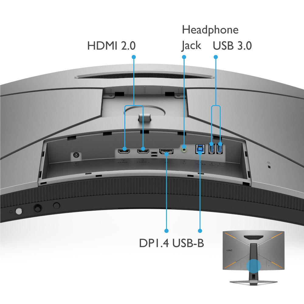 EX3210R | MOBIUZ 31.5インチ WQHD解像度 VAパネル HDR対応 165hz 1ms