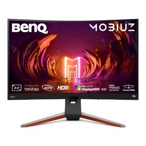 BenQ EX3210R | 32" Zakrivený herný monitor MOBIUZ na virtuálne pretekanie s časom odozvy 1 ms a obnovovacou frekvenciou 165 Hz 