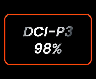 DCI-P3 98%