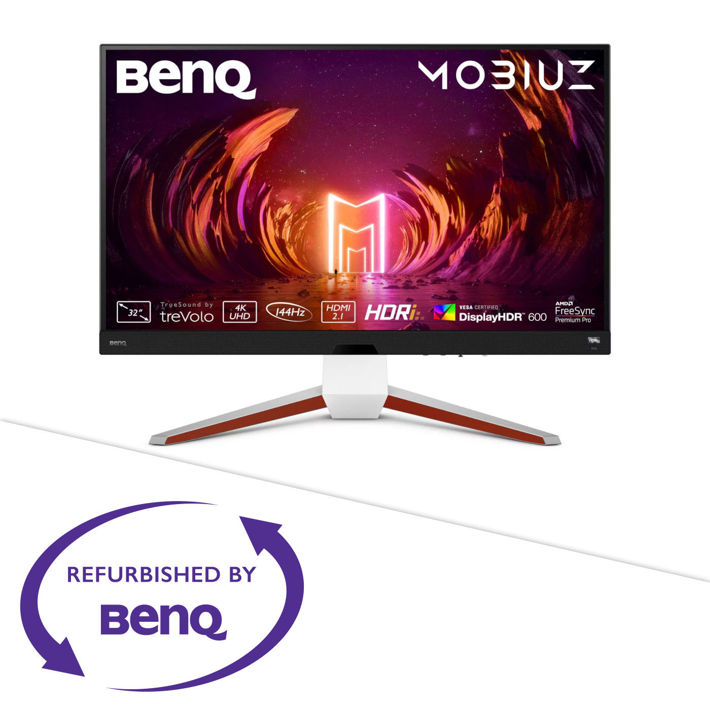 BenQ MOBIUZ EX3210U 32” 4K IPS 144Hz HDMI 2.1 FreeSync Premium pro HDR 600  Gaming Monitor