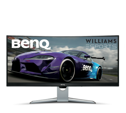 BenQ EX3501R Gaming-Monitor mit UWQHD-Auflösung und Curved Design für SimRacing