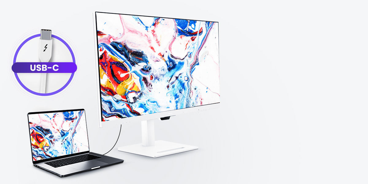 Why choose a USB-C monitor? - Coolblue - anything for a smile