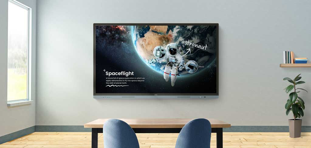 EDLA認証取得の電子黒板 BenQ Board RM04 シリーズ ｜企業・オフィス向け