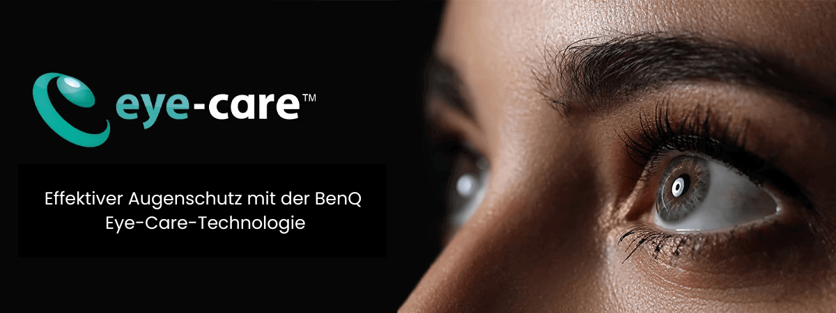 BenQ Eye-Care-Technologie zum Schutz der Augen