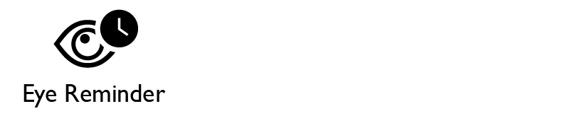Eye Reminder is designed to take the task and also prompts users to take a break based on periods of time and laps. 