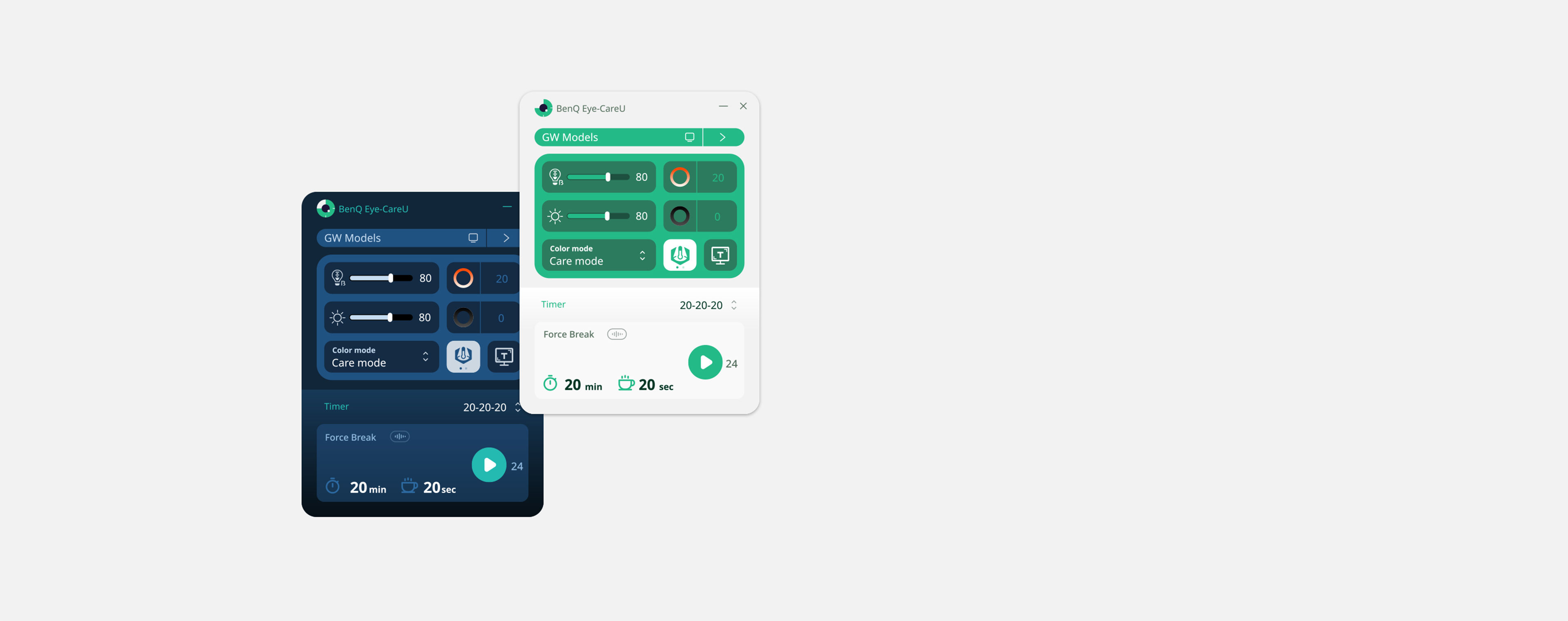BenQ Eye-CareU software