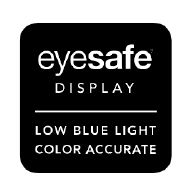 Global safety authority TÜV Rheinland certifies GW2785TC’s Flicker-Free and Low Blue Light as truly friendly to the human eye. EyeSafe certification ensures that the display reduces blue light while maintaining vivid color. 