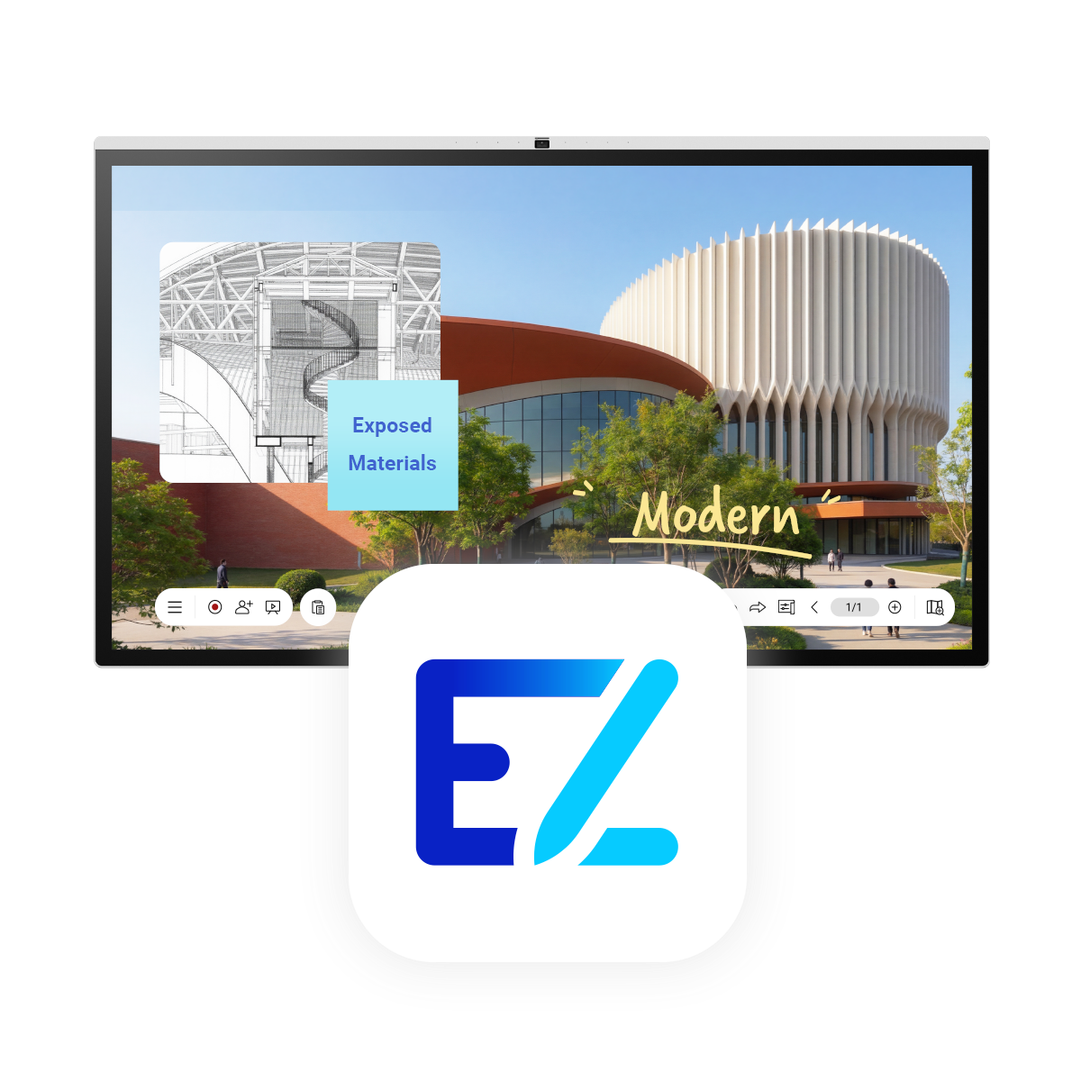 Brainstorm on an infinite canvas, drag and drop content from Chrome in split-screen mode, and turn ideas into reality.