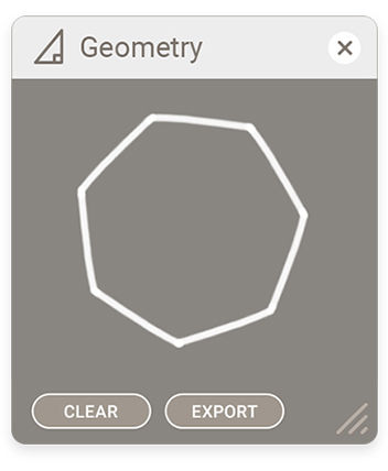 EZWrtie 5 Shape Recognition Tool