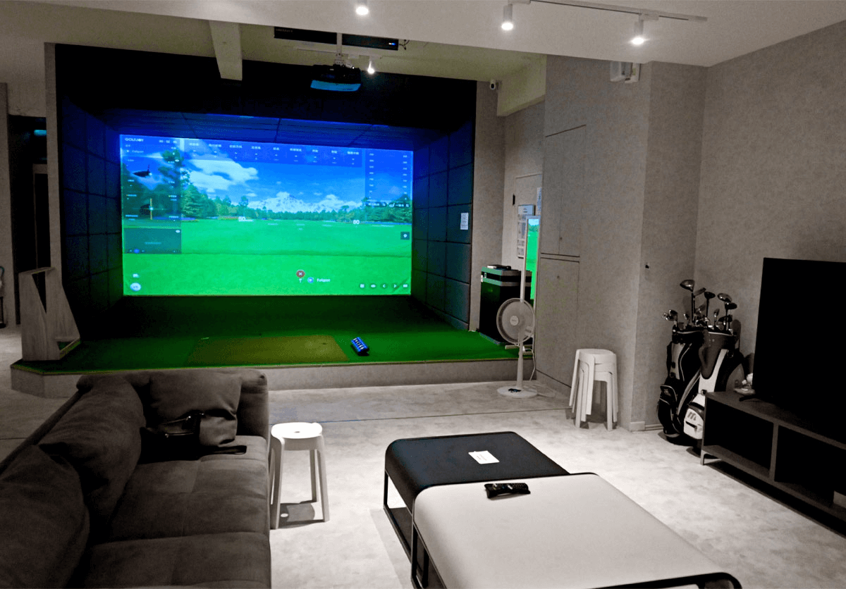 Falgon Golf 攜手 BenQ 短焦投影機，打造室內高爾夫最佳沉浸式體驗