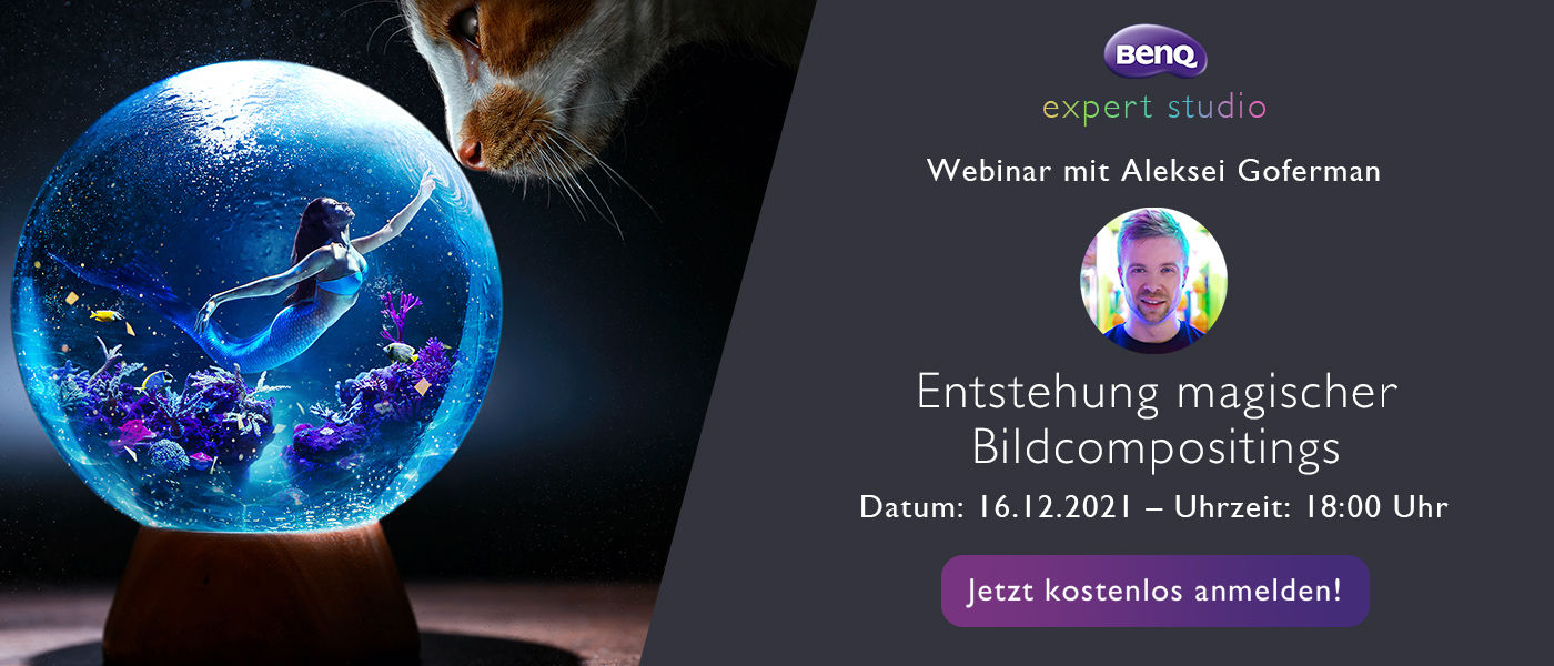 Ben Q Live Webinar mit Aleksei Goferman