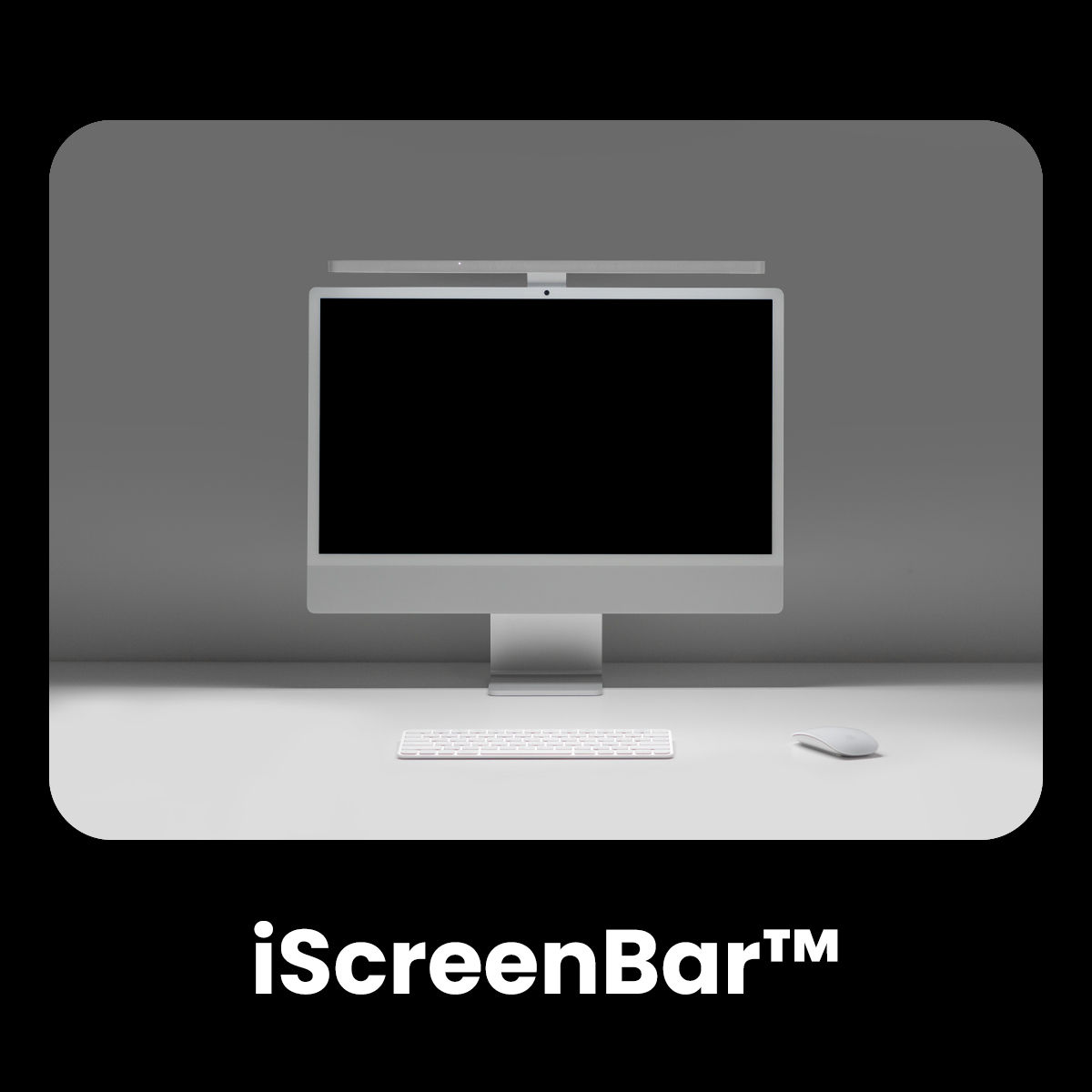 iScreenBarはiMacデスクトップ向けのモニターライトです。