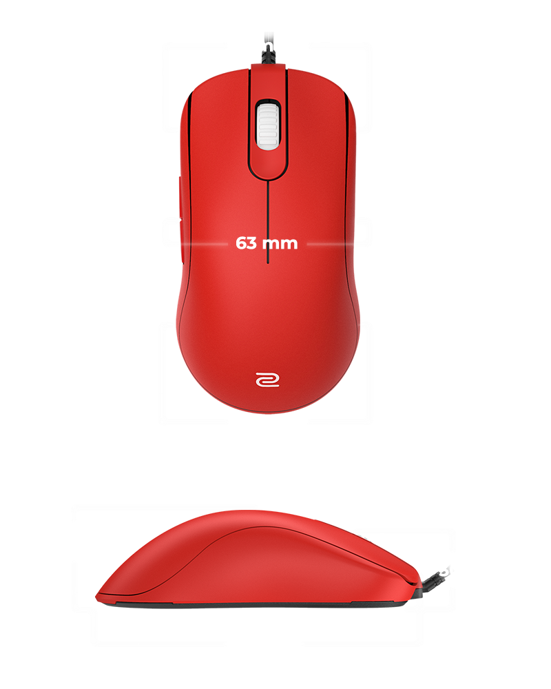 ZOWIE FK2-B RED V2 Symmetrical eSports Gaming Mouse | ZOWIE US