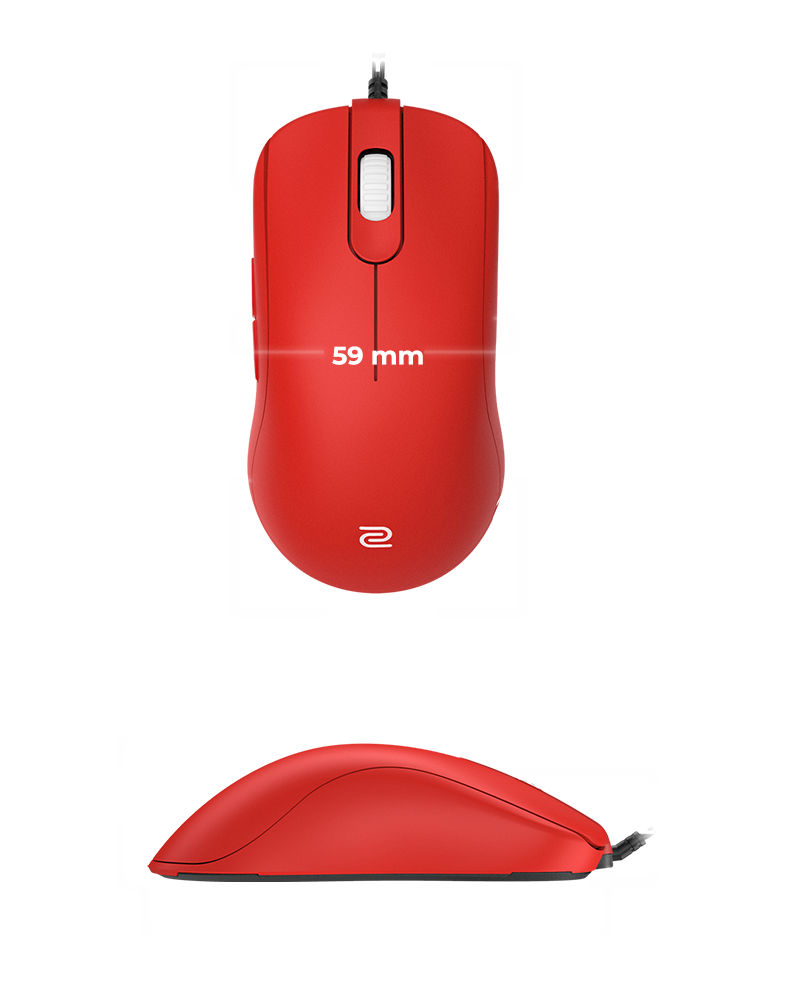 ZOWIE FK2-B RED V2 Symmetrical ESports Gaming Mouse | ZOWIE US