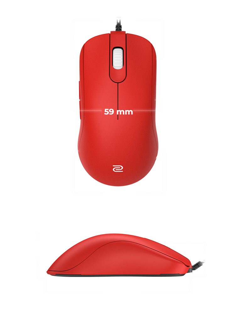 ZOWIE FK2-B RED V2 Symmetrical eSports Gaming Mouse | ZOWIE Japan