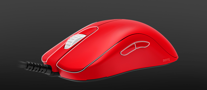 ZOWIE FK1-B RED V2 Symmetrical eSports Gaming Mouse | ZOWIE Japan