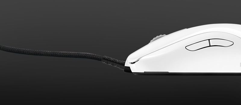ZOWIE FK1-B WHITE V2 Symmetrical eSports Gaming Mouse | ZOWIE Japan