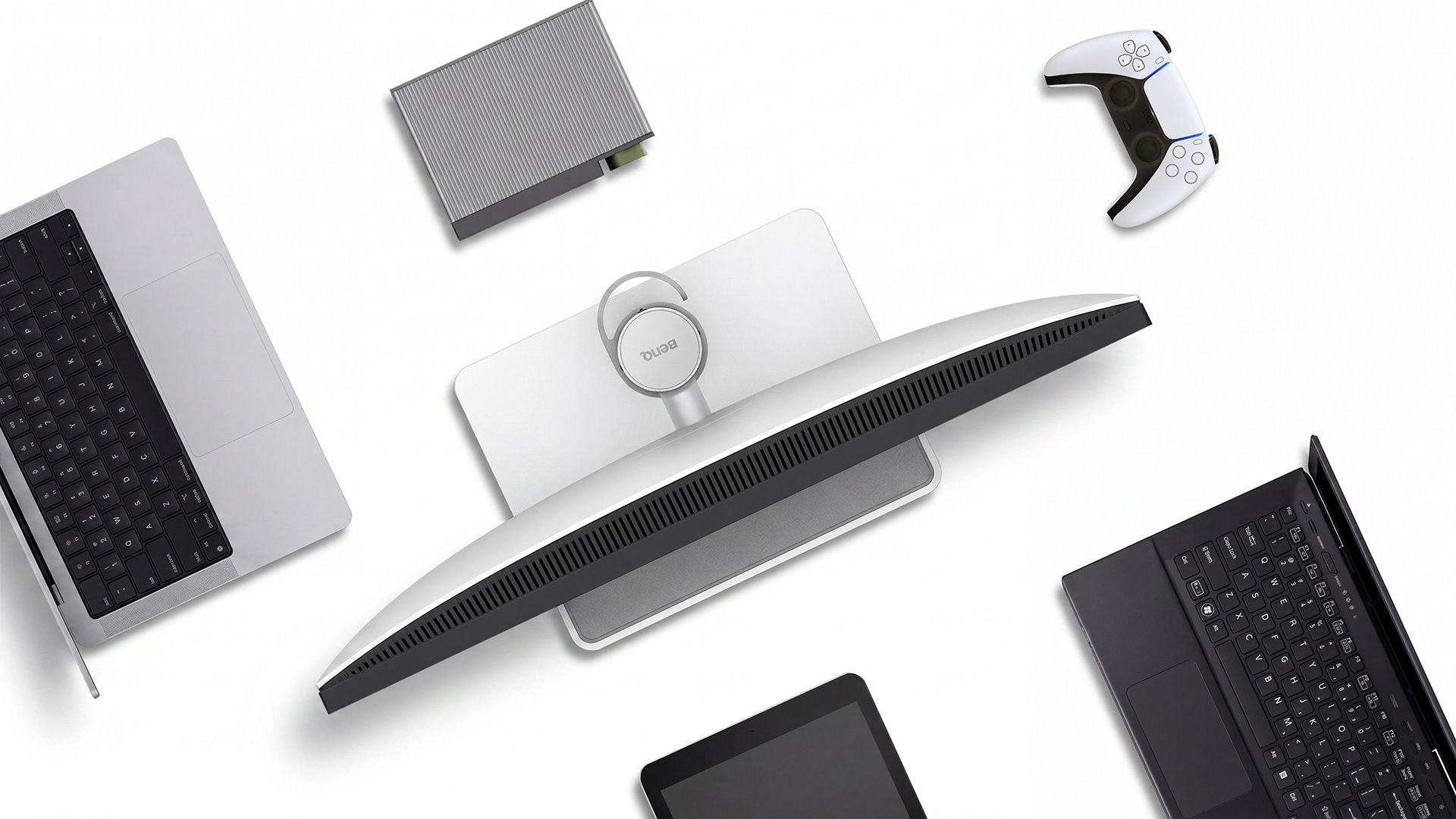 hub all-in-one usb c cable workspace supports Mac, iPad, Windows