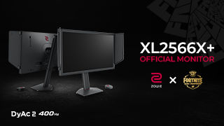 ZOWIE XL2566X+ named as official partner for 2025 Fortnite Global