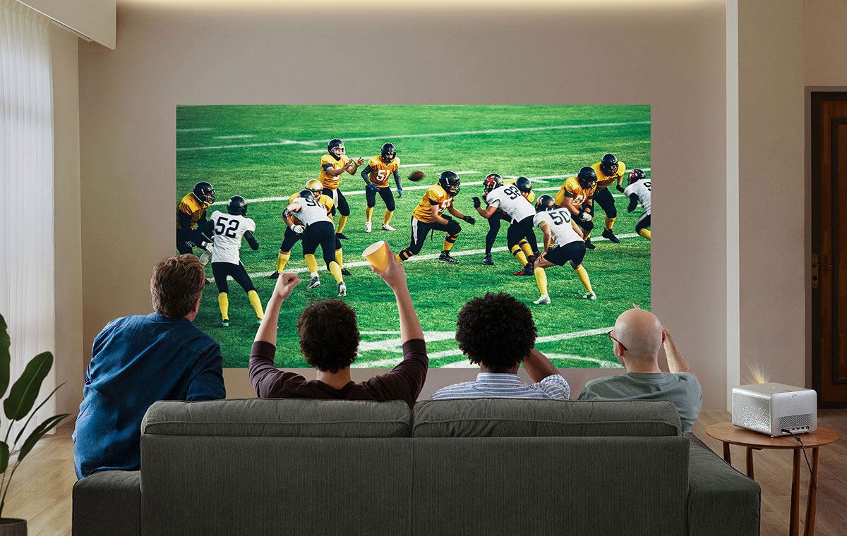 Good football watch parties happen when everyone can clearly see the game, not when half the room is squinting at a cramped TV or distracted by poor angles and blurry motion. BenQ Home Entertainment Projectors come with smooth playback, and a setup that keeps everyone engaged through all four quarters.