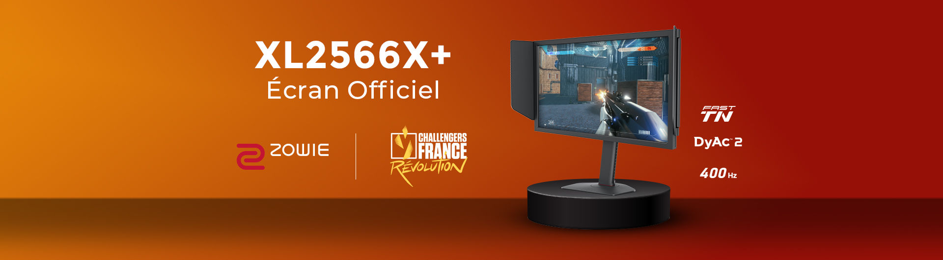 zowie is chosen as official monitor partner of france challenger