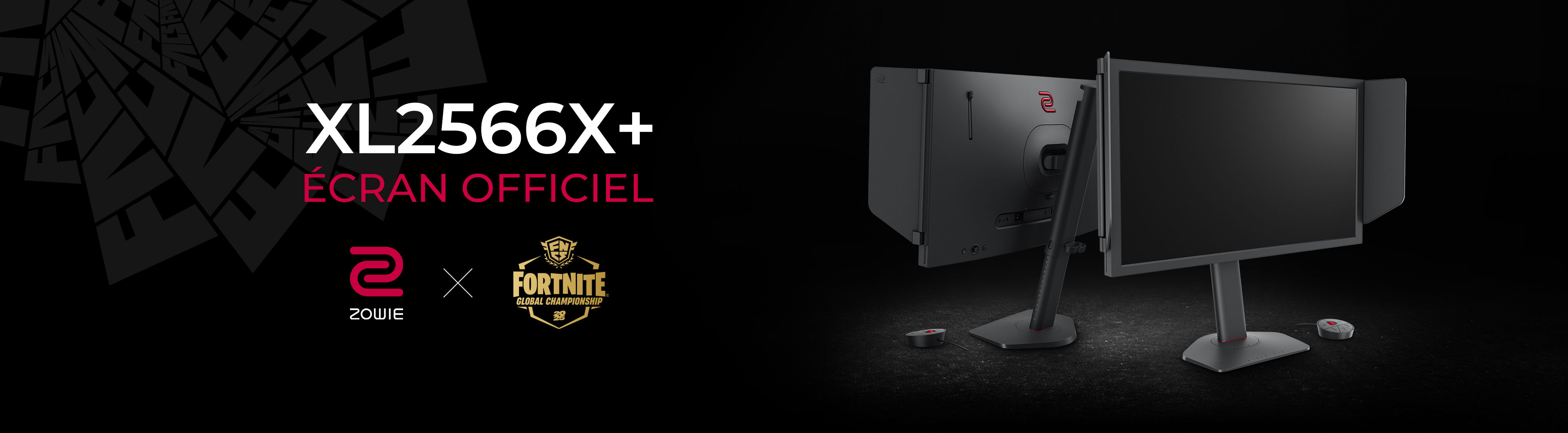 zowie as official monitor of fortnite championship 2025