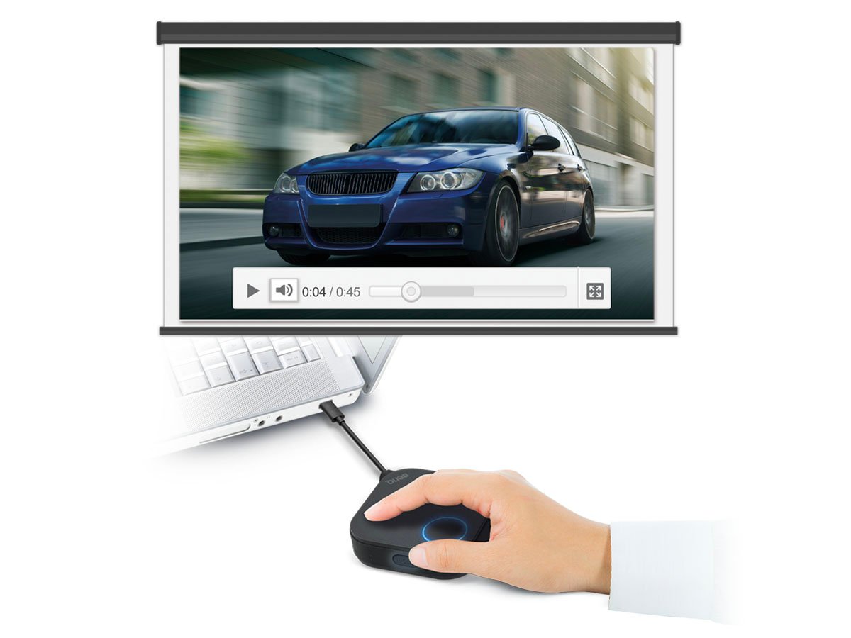 BenQ InstaShow™ video mode for smooth videos in HDMI