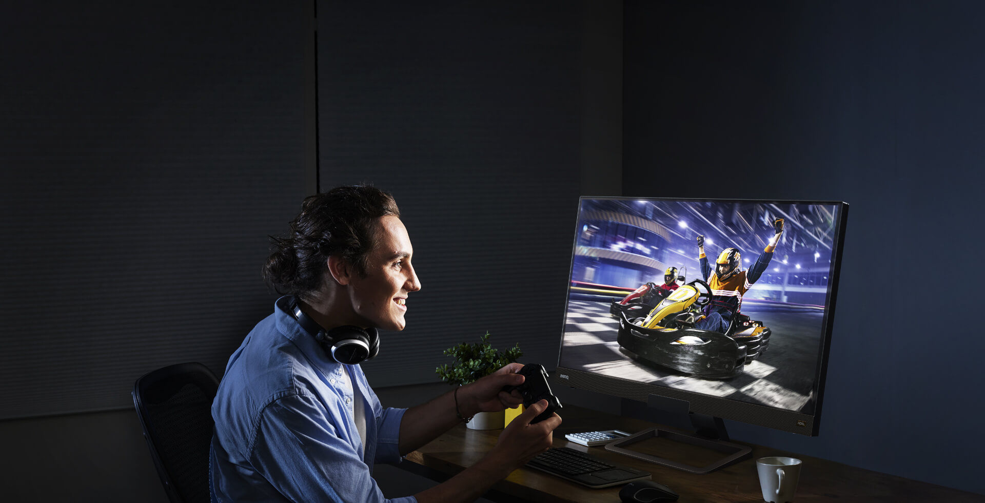 BenQ pioneered eye-care™ technology with your wellness in mind. That's why we incorporate eye-care in all of our monitors. See and feel the difference for yourself.