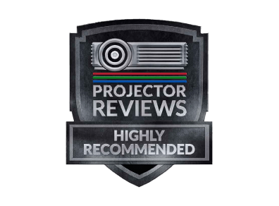 BenQ gaming projector awarded Projector Reviews Highly Recommend
