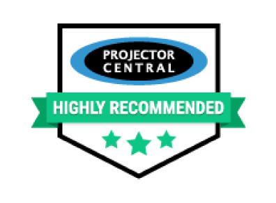 BenQ gaming projector awarded Projector Central Highly Recommend