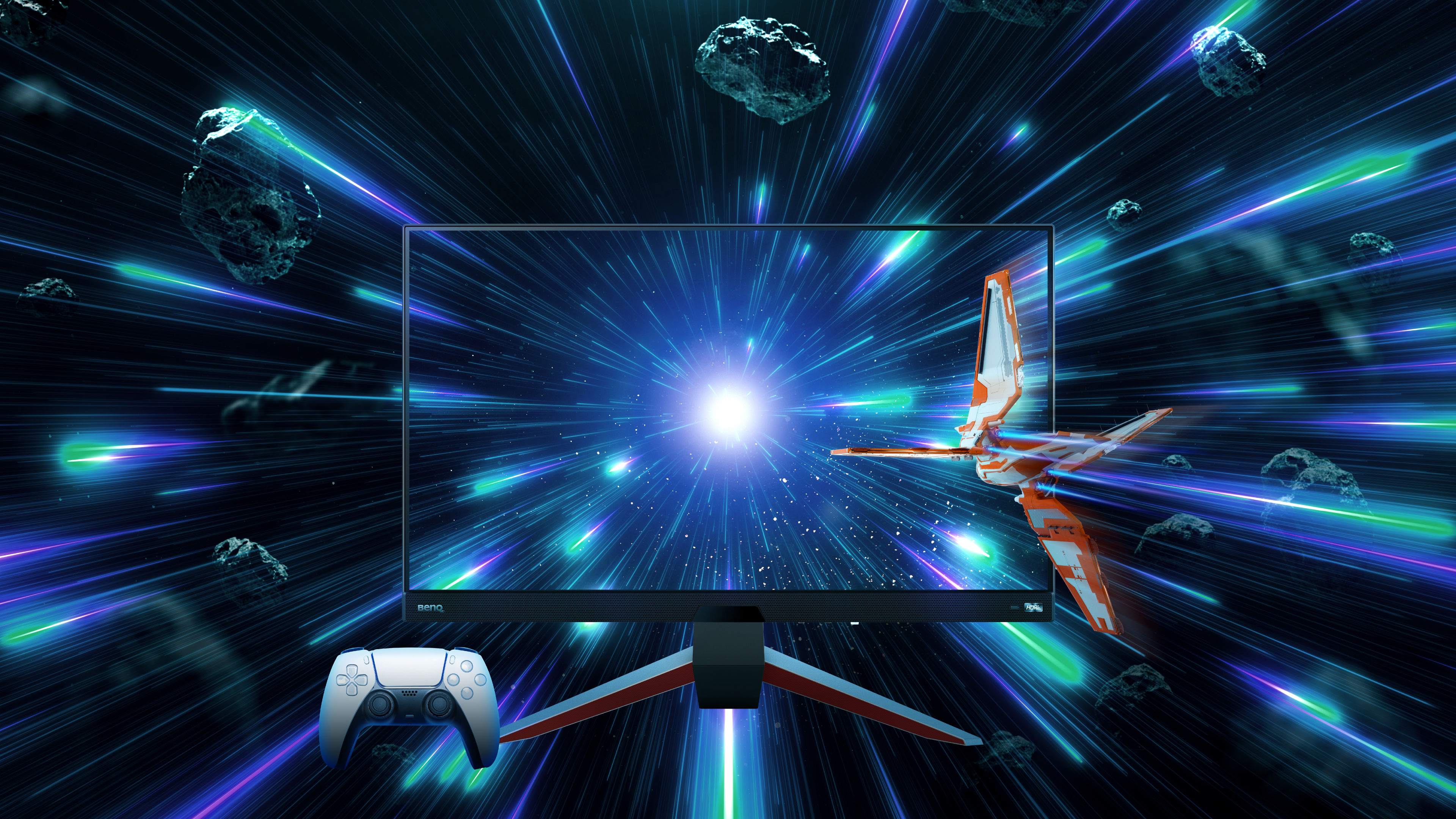 BenQ EX270QM 2K 240Hz gaming monitor comes with HDRi treVolo and FreeSync Premium providing superior audio-visual enjoyment