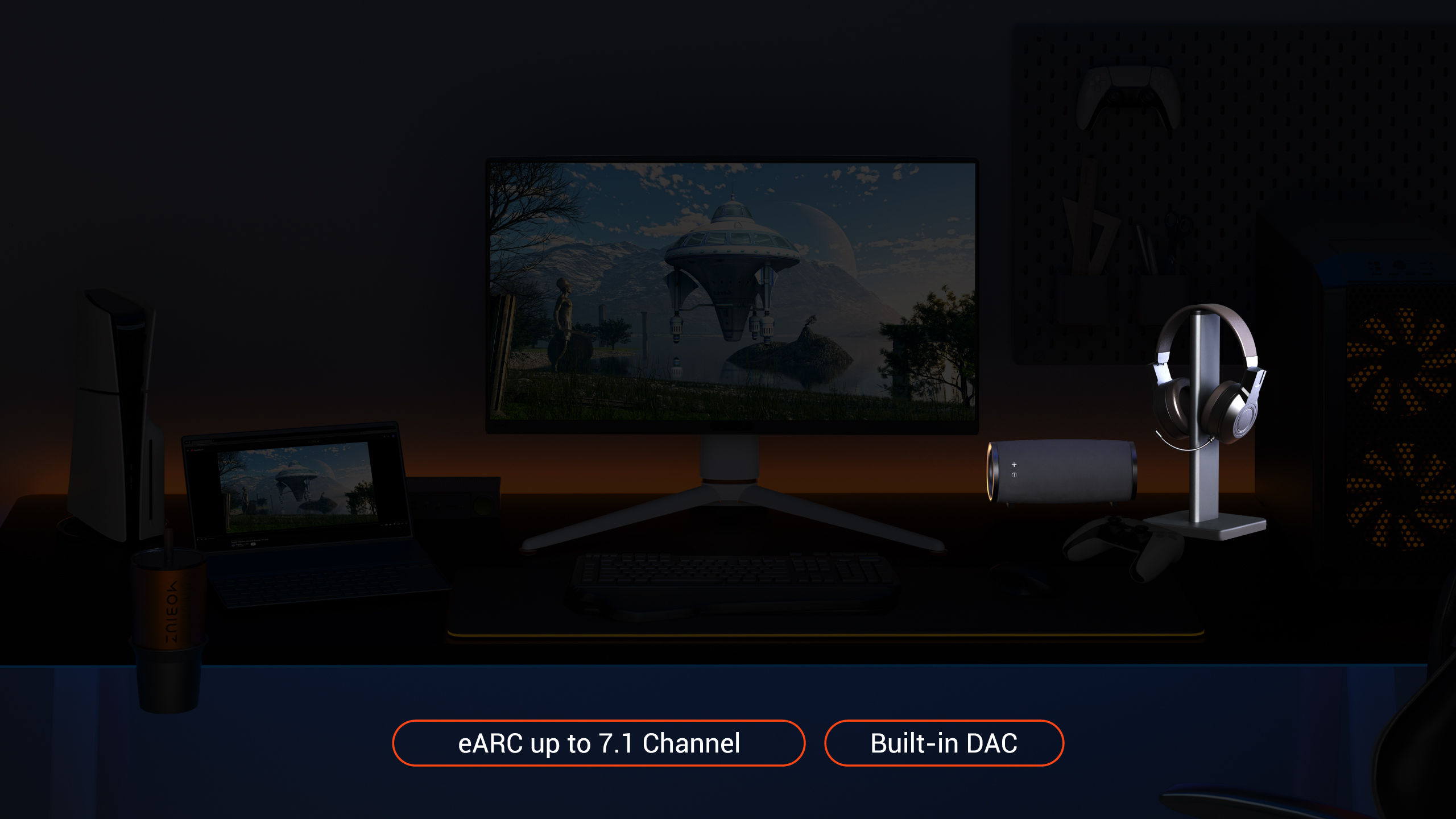 Optimizing eARC for Stunning Sound with Consoles, PCs, and BenQ MOBIUZ Gaming Monitors