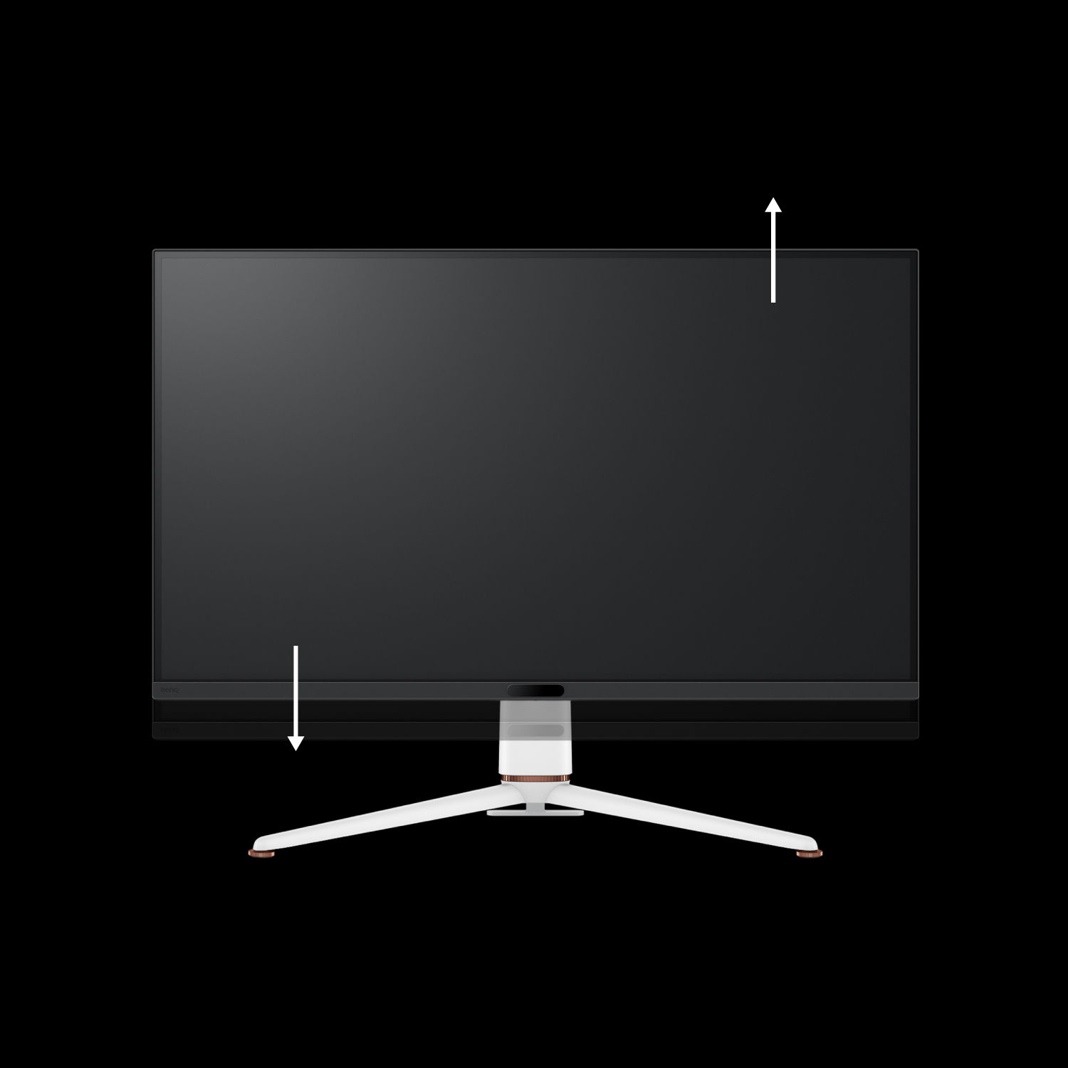 BenQ MOBIUZ EX381U is flexible for height adjustment to bring you gaming comfort