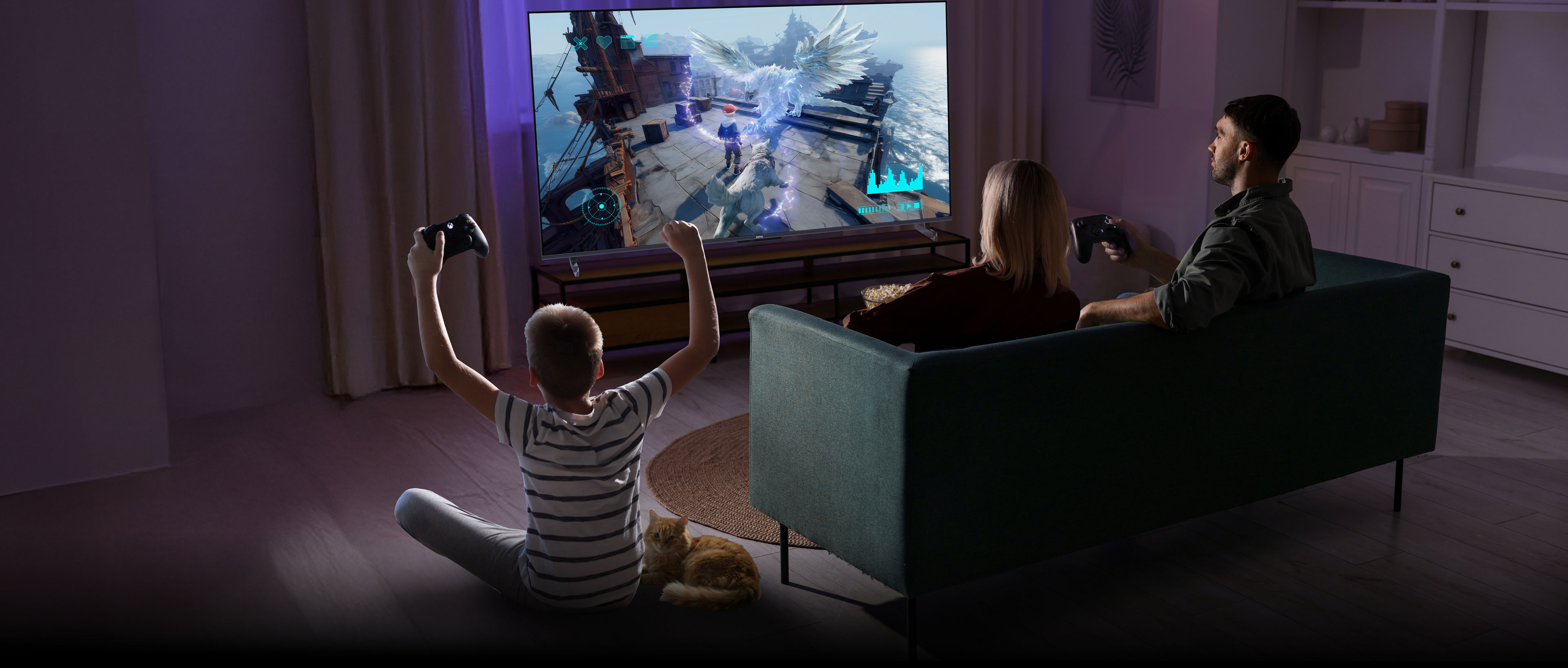 MiniLED 量子點遊戲 Google TV