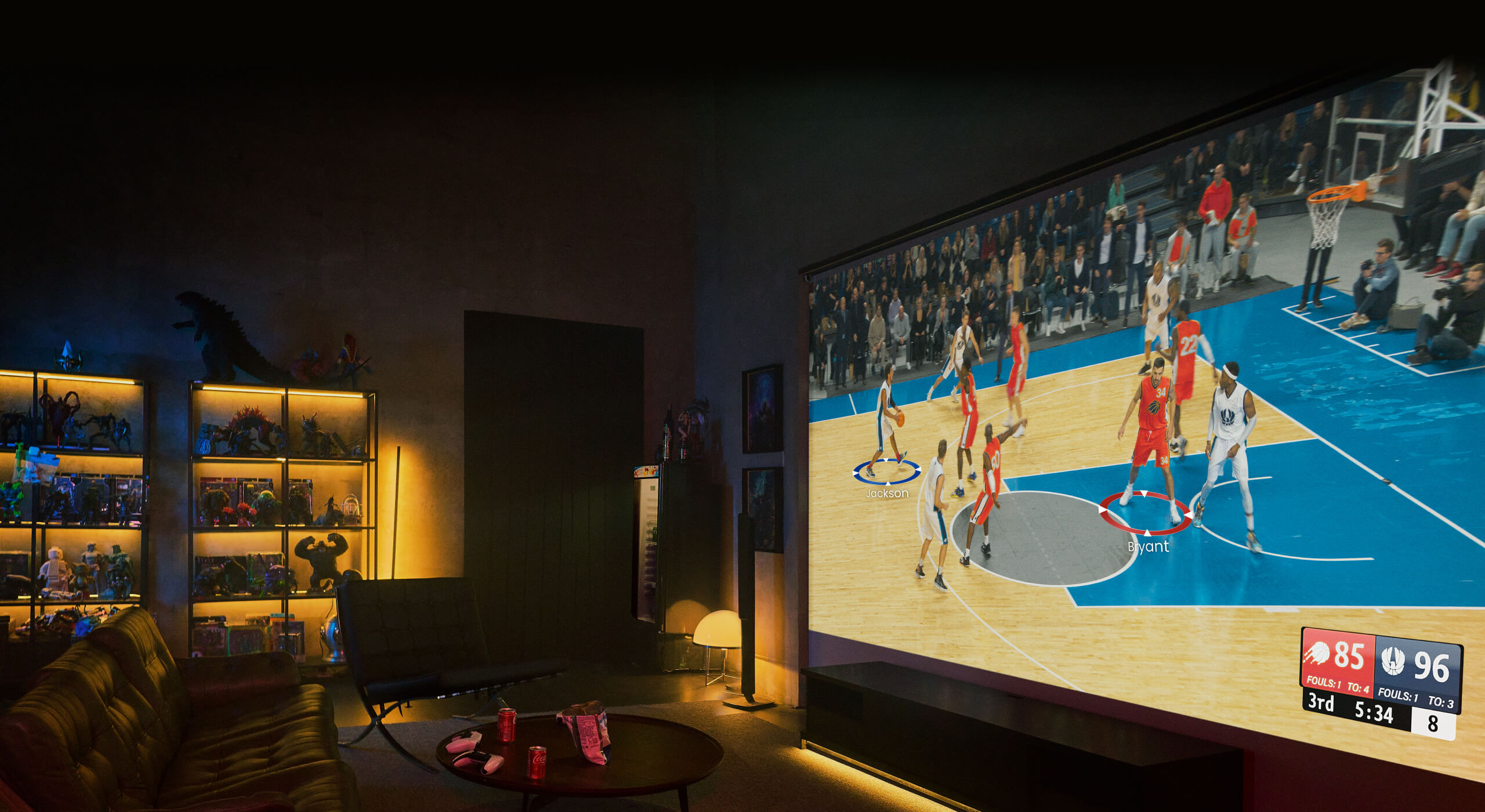 Host epic game nights with friends, featuring a massive screen, immersive visuals, and seamless multiplayer fun for unforgettable experiences.