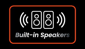 Built-in Speakers