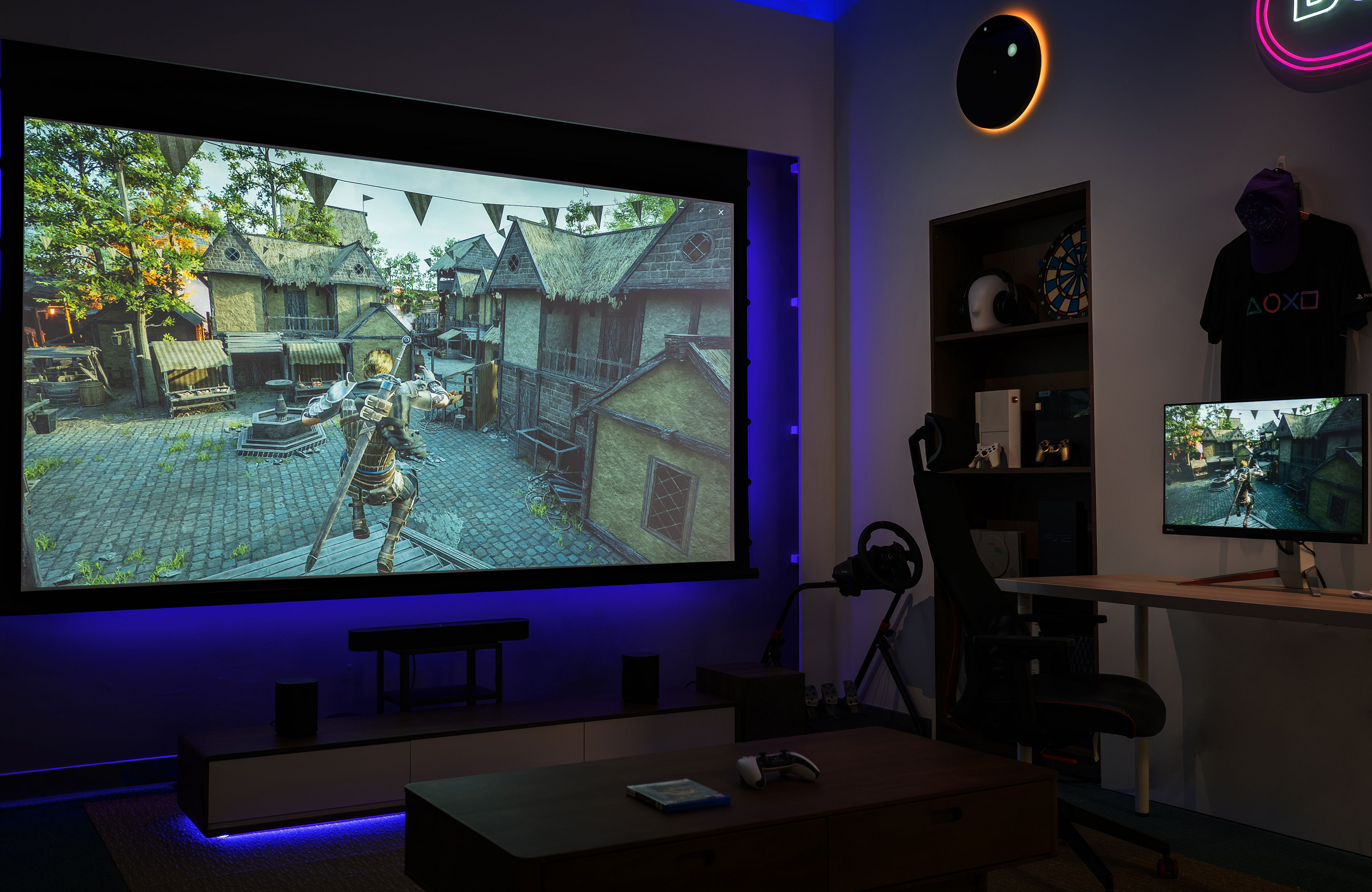 gaming-room-setup-guide-projector